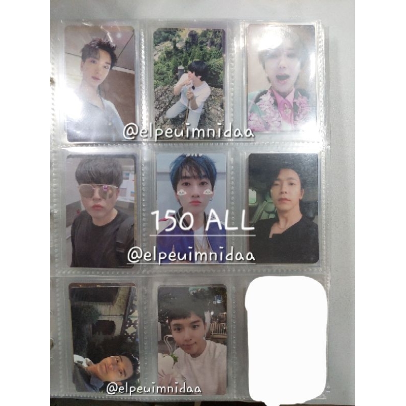 Photocard PC Super Junior Leeteuk Heechul Yesung Shindong Eunhyuk Siwon Donghae Ryeowook One More Ti