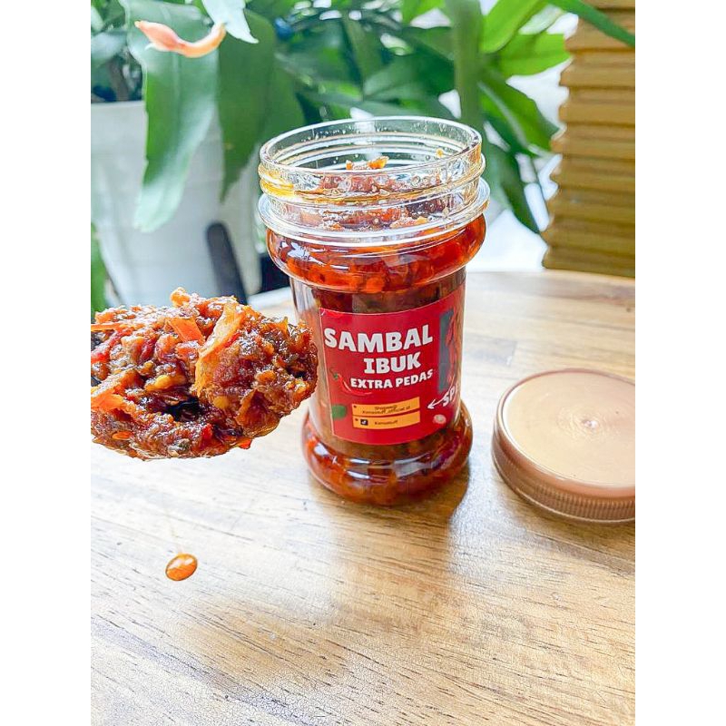 

150ml sambal ibuk / sambal cumi / sambal teri / sambal terasi / sambal bawang / sambal tongkol asap / sambal Pete / sambal jengkol