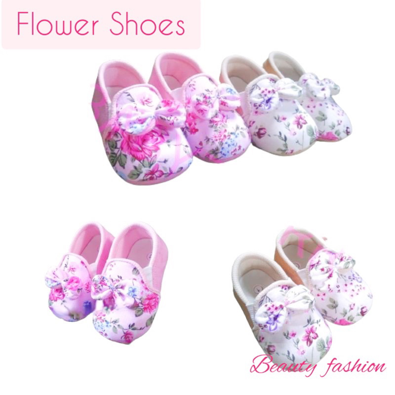 Sepatu Bayi Girls Boys Lucu usia 0-6bln