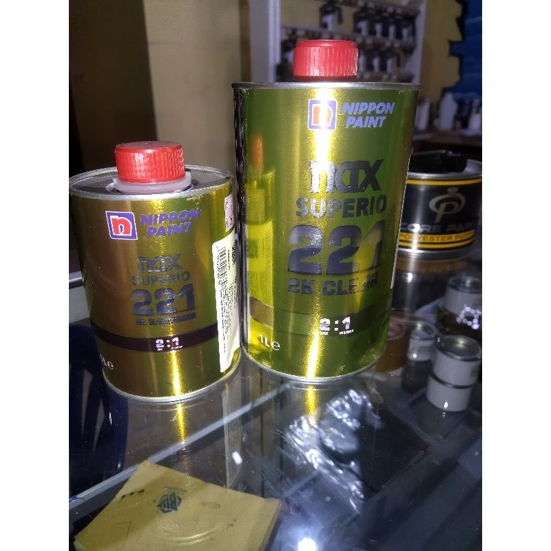 NIPPON NAX SUPERIO 221 / Nax superio 221 clear coat Nippon
