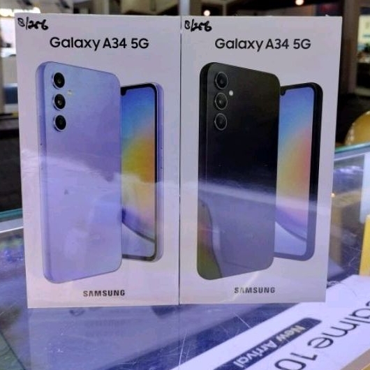 Samsung A34 5G 8/128GB & 8/256GB Garansi Resmi