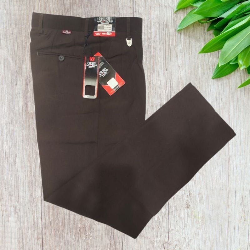 Celana bahan bapak bapak calbin