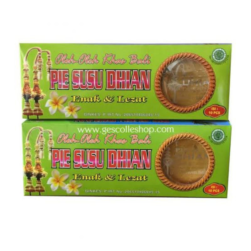 

10pcs Pie Susu Dhian Original Oleh-Oleh Khas Bali