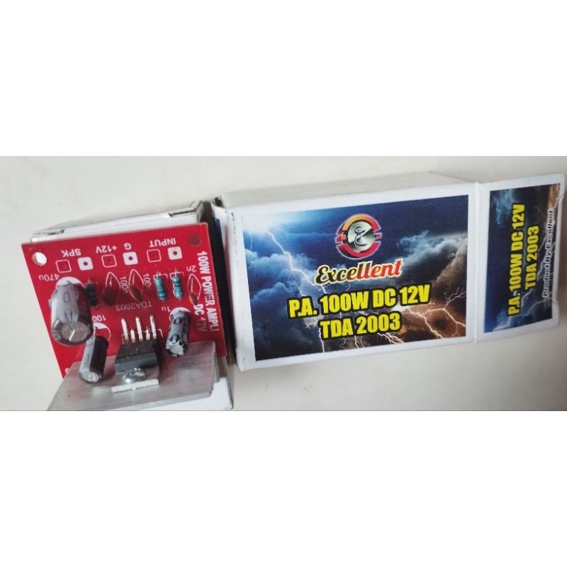 PA 100w DC 12v TDA 2003