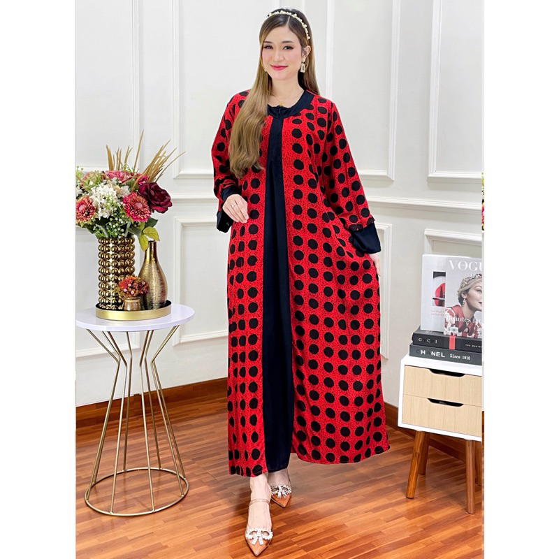 Gamis Ana Super Jumbo Busui Rayon Premium Ld 120cm