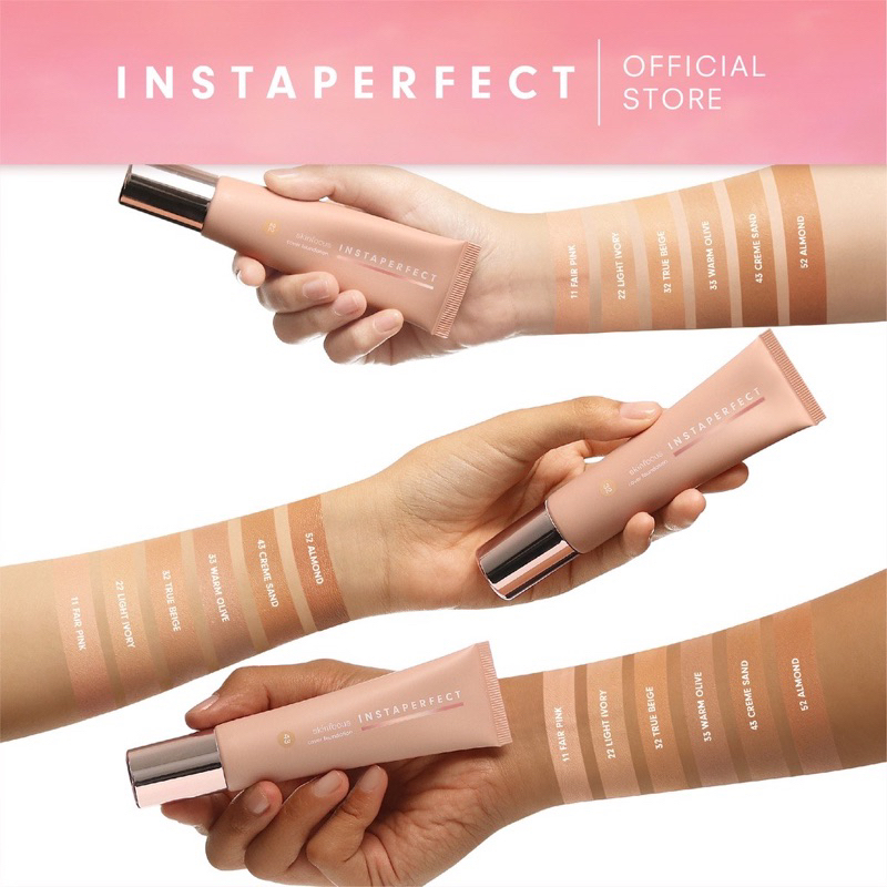 Wardah Instaperfect Skinfocus Cover Foundation 30ml Original BPOM COD