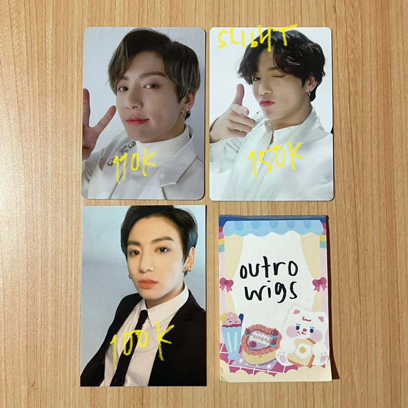 BTS | Jungkook JK BBC PB SYS MOTS Ring Photocard PC BangBangCon Powerbank Map of The Soul Speak Your
