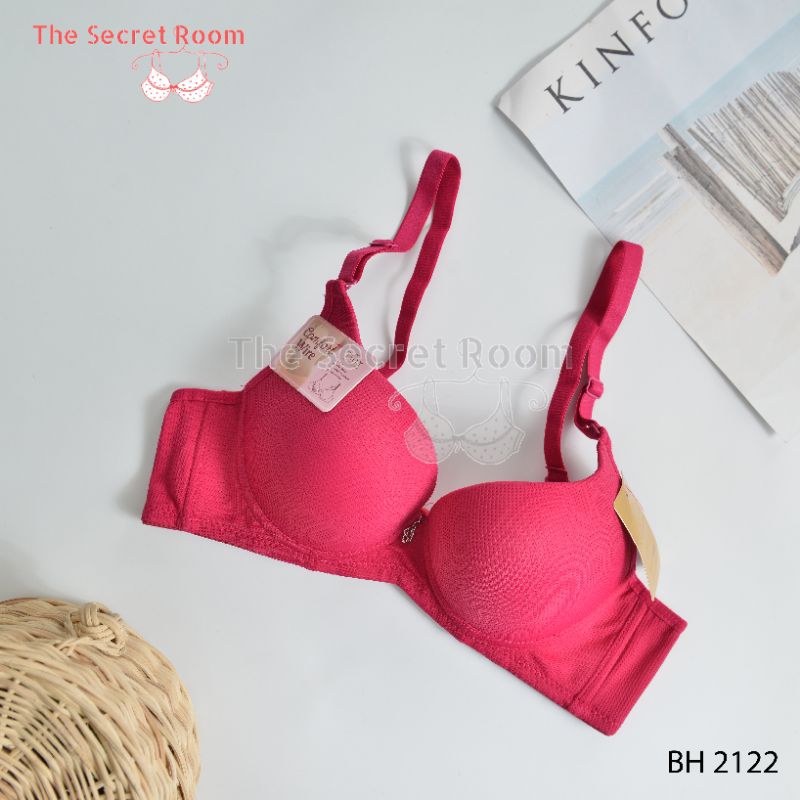 TALLY BRA BH 2122 I CUP B I SEMI SEAMLESS BERPORI I ADA KAWAT I BUSA SEDANG I SIZE 34 - 38