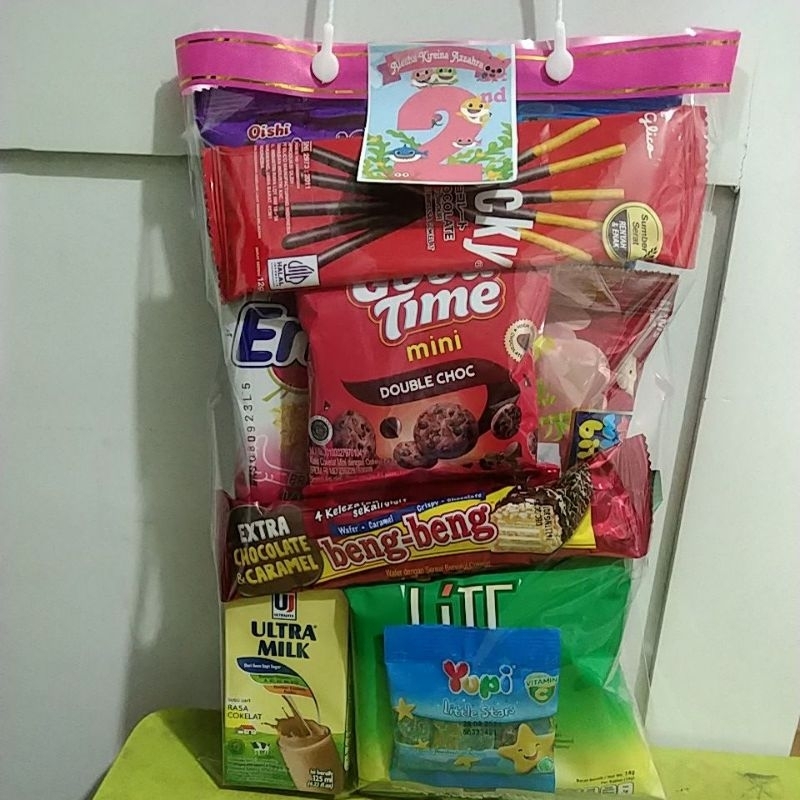 Bingkisan anak ultah murah//hampers ulang tahun anak//paket ulang tahun anak