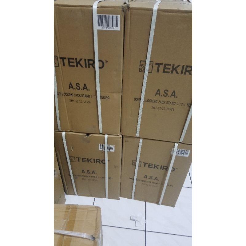 TEKIRO - JACK STAND 6 TON ( 1 SET DAPAT 2 PCS ) - TAHANAN DONGKRAK - ORIGINAL