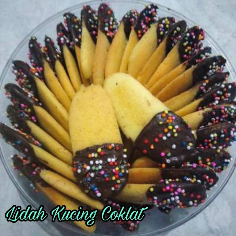 

Lidah Kucing Kue Kering Lebaran| Coklat dan Polos | Homemade