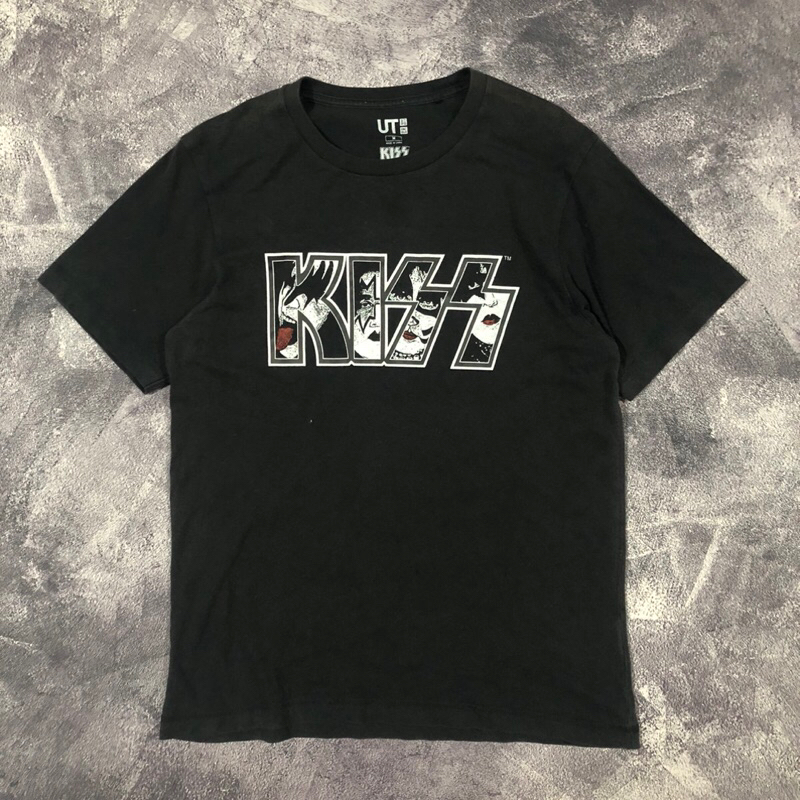 UNIQLO X KISS (kaos,band,murah,vintage,casual)