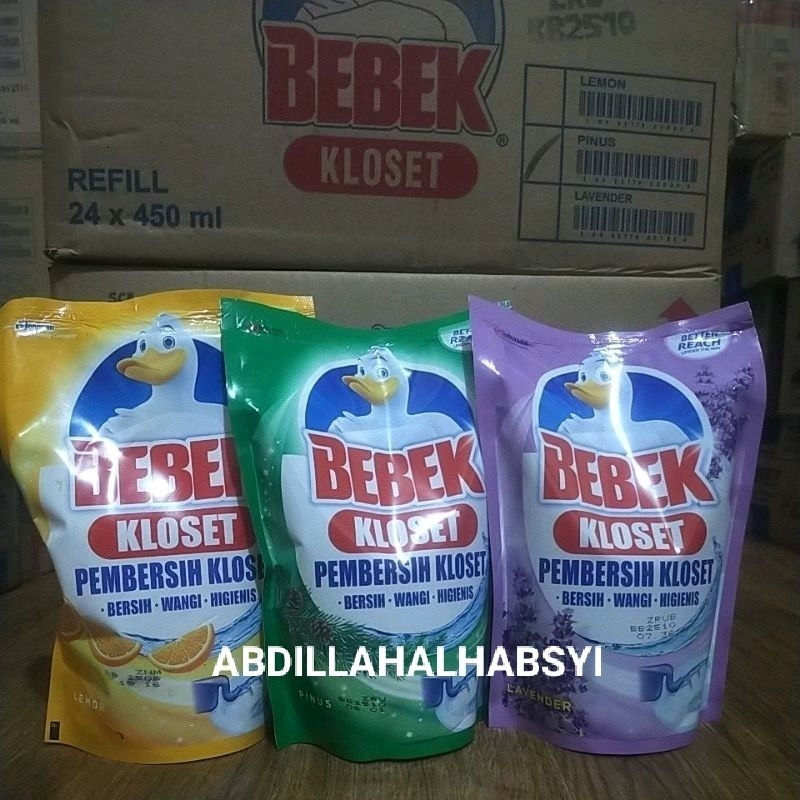 BEBEK PEMBERSIH KLOSET REFFIL 450 ML