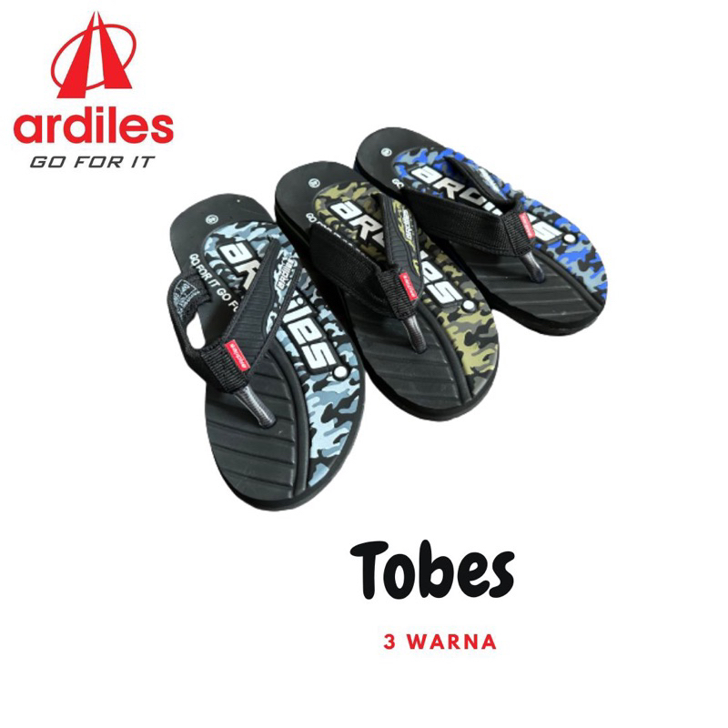 Ardiles TOBES - Sandal Jepit Terbaru Dewasa Slip On Original Ardiles