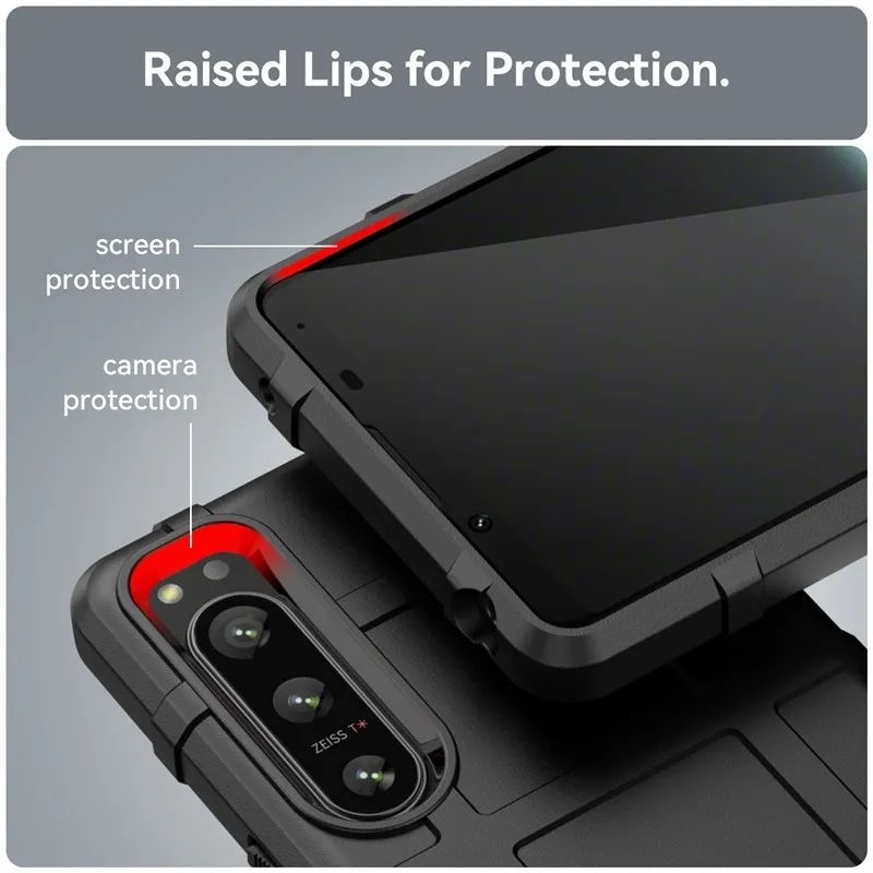 softcase rugged shield armor case Sony xperia 5
