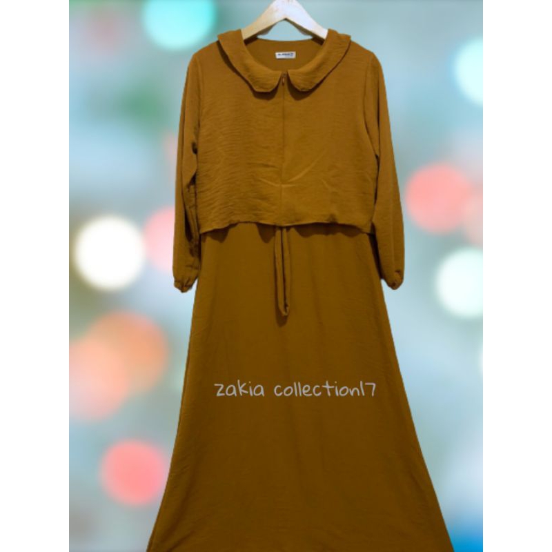 Baju Gamis Lebaran Terbaru 2023 Niami dress cringkle Busui Size S.M.L.XL Pakaian Remaja Dress Polos Midi Gamis Kondangan Gamis terbagus Gamis kekinian yang lagi tren and viral