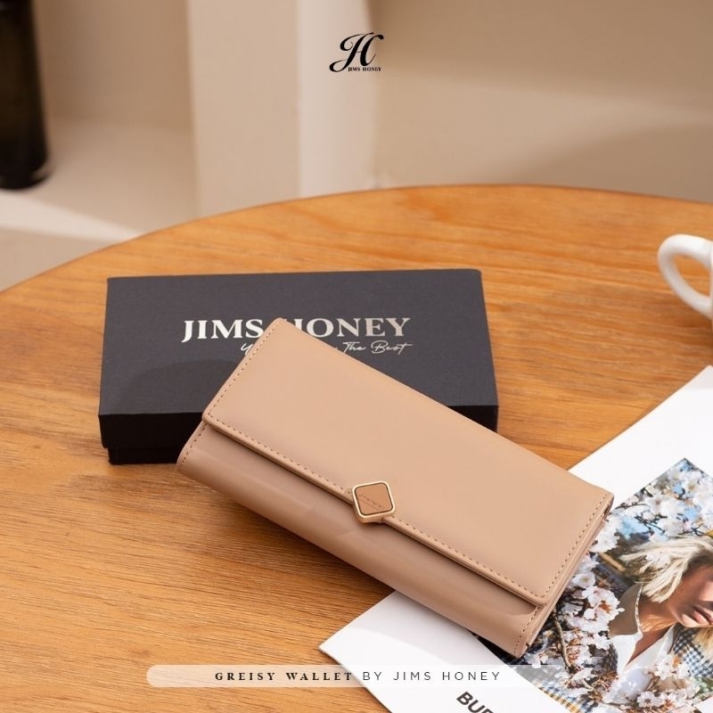 Jimshoney - Greisy Wallet Dompet Panjang Include Box