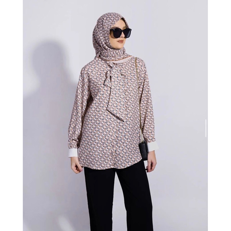 preloved, BNB Qerami top crem size L