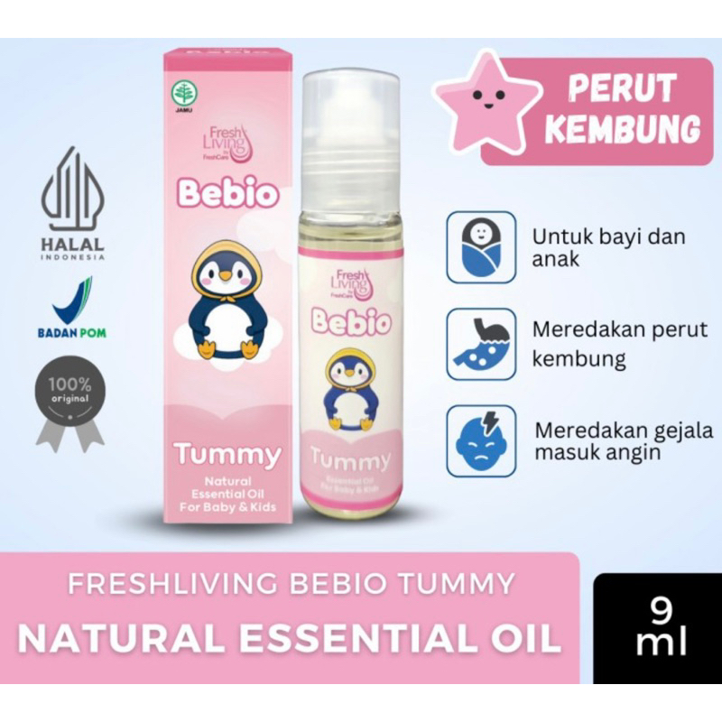 Fresh living bebio 9 ml ( minyak esensial bayi )