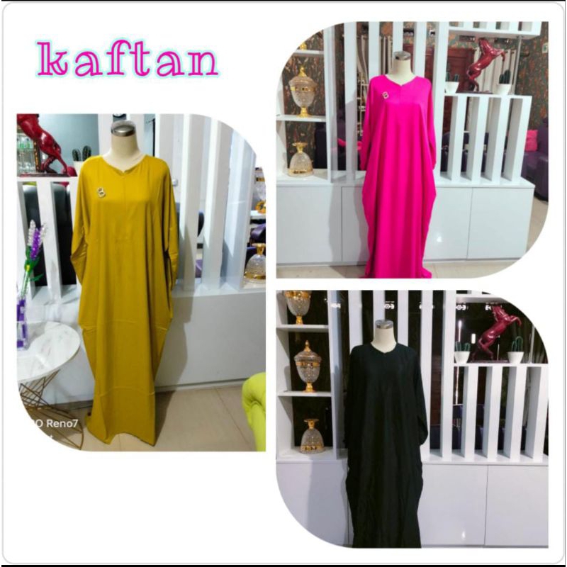 Gamis Kaftan Kaftan Rayon Twill