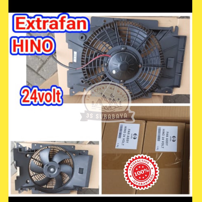 Extrafan Extra Fan Hino Truck 24 Volt Ac Mobil Extrafan hino