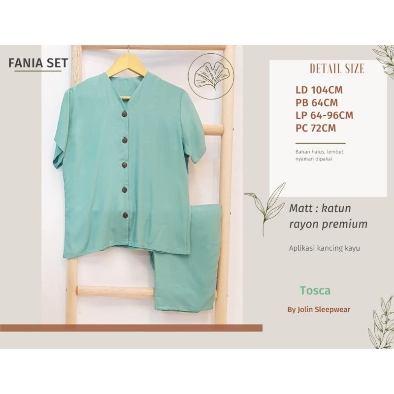 set rayon premium / piyama