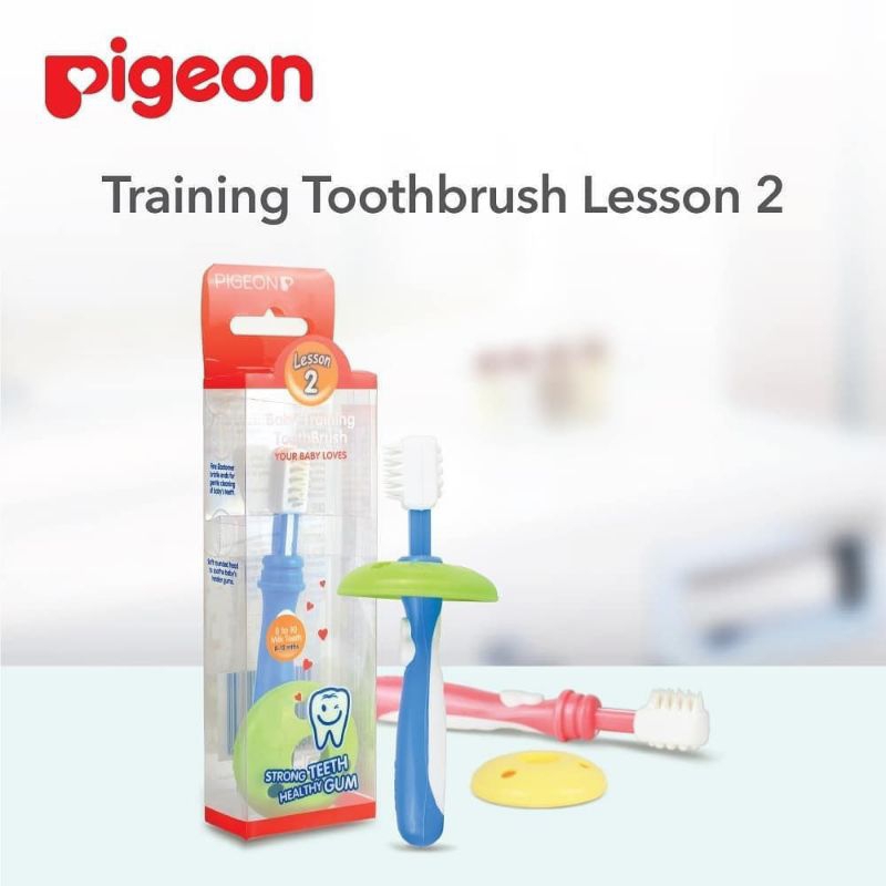 Pigeon Training Toothbrush Lesson 2 Sikat gigi bayi