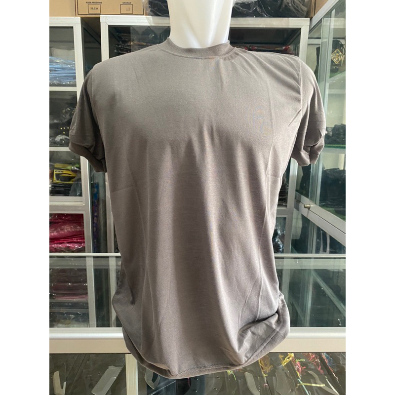 Kaos Polisi satpam coklat polos