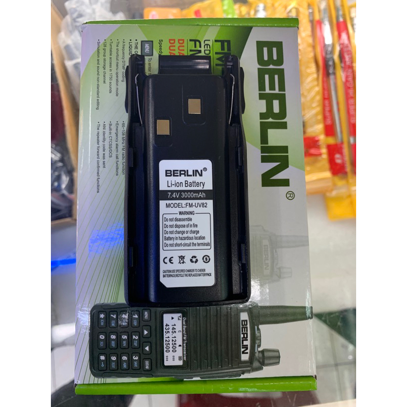 BATERAI HT UV 82 BERLIN BAOFENG REDELL XONE COMTECH