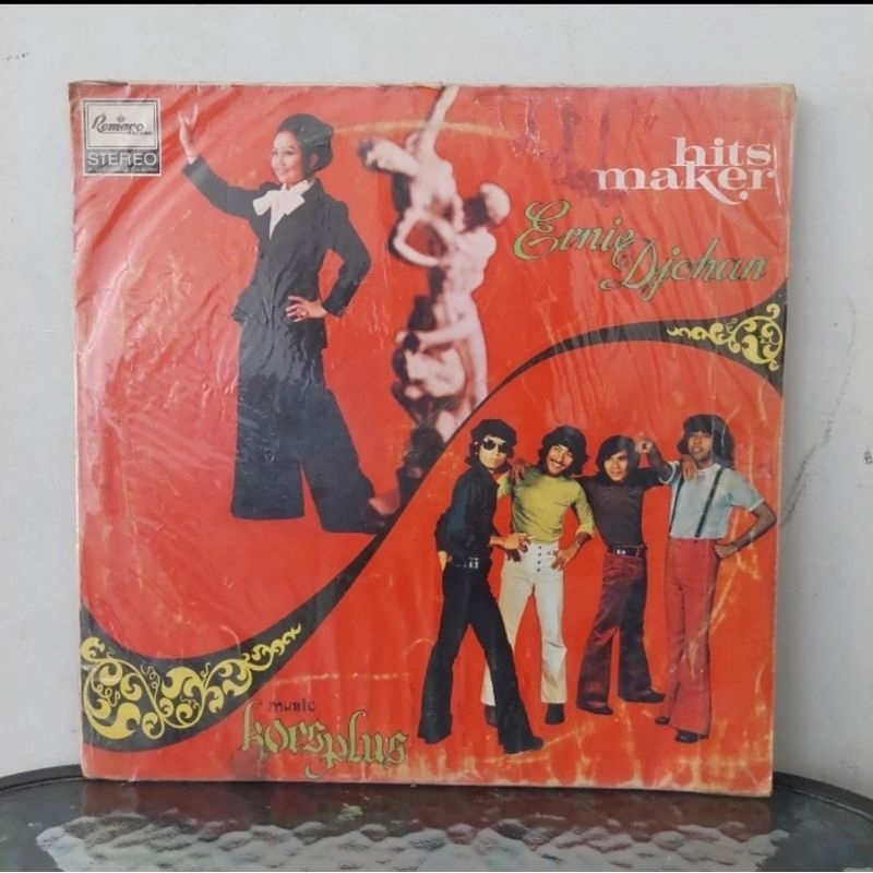 Vinyl Piringan Hitam 12 inch Ernie Djohan - Koes Plus-Hatiku Beku dll