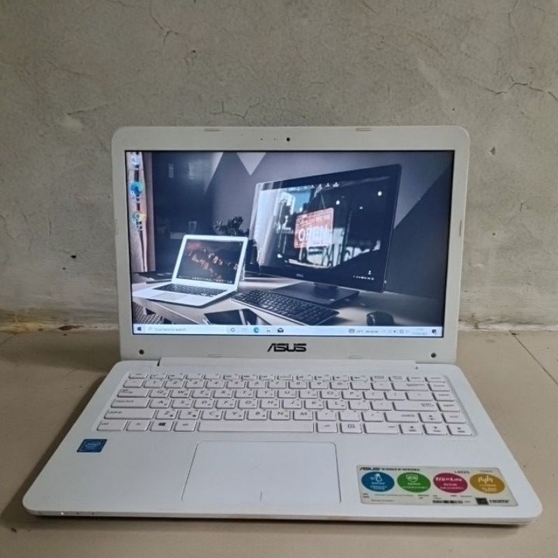 Laptop second murah ASUS L402S RAM 4GB sudah ssd