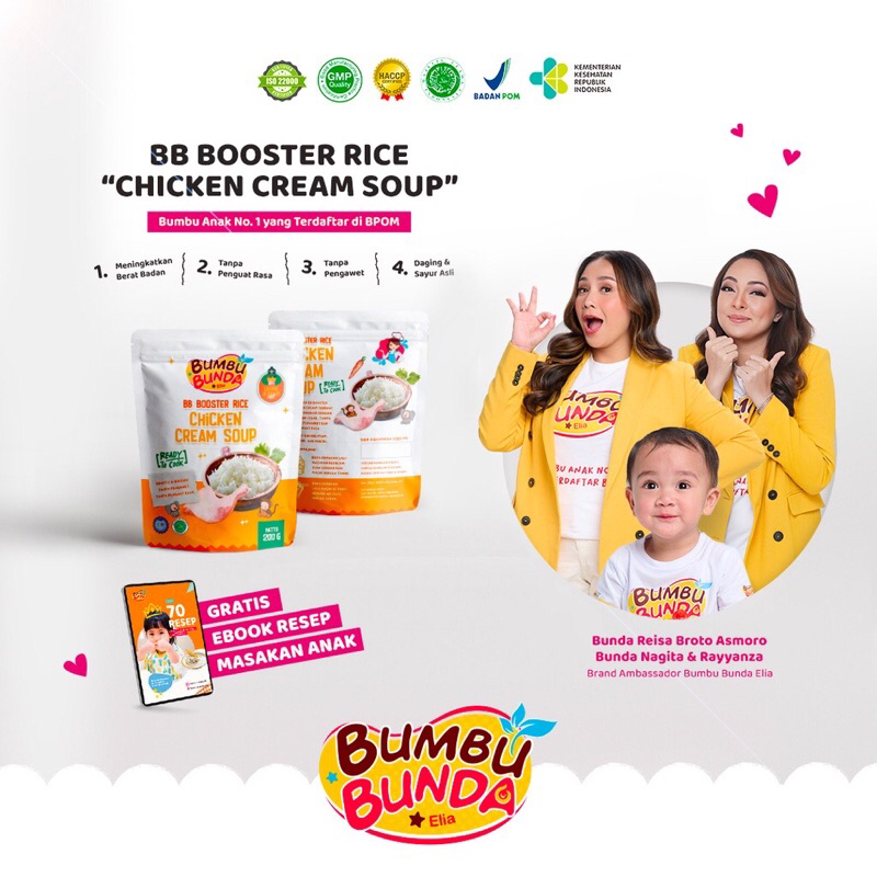 Bumbu Bunda Elia BB Booster Rice 200gr