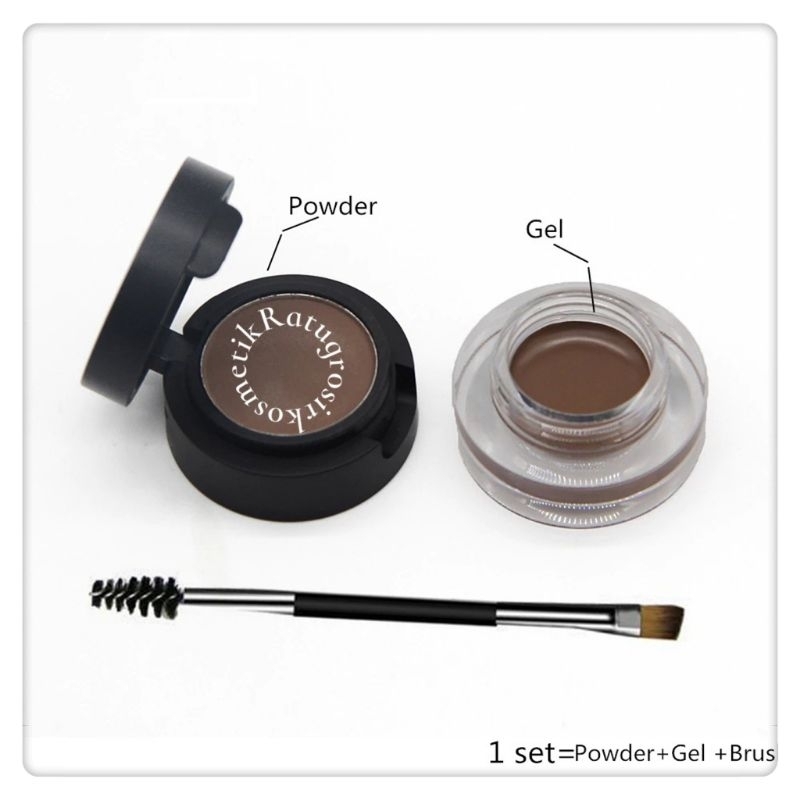 PROMO!!!EYEBROW POWDER+CREAM THE BROW &amp; SALON ANYLADY NO.609/608