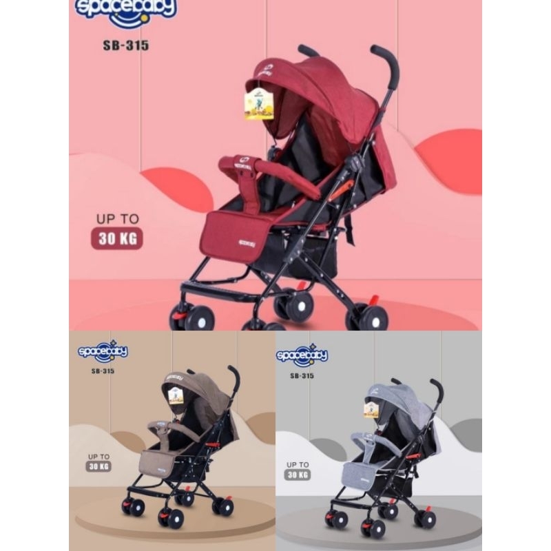 stroller kereta dorong bayi space baby 315 buggy