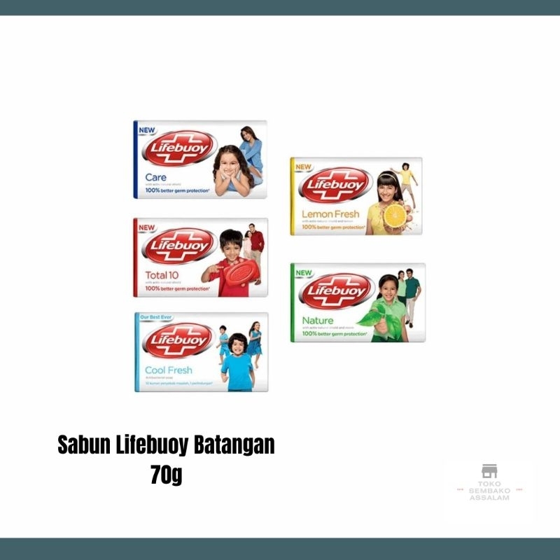 Lifebuoy batangan 70 gram / Sabun mandi lifebuoy batangan / Sabun mandi lifebuoy / Lifebuoy batang