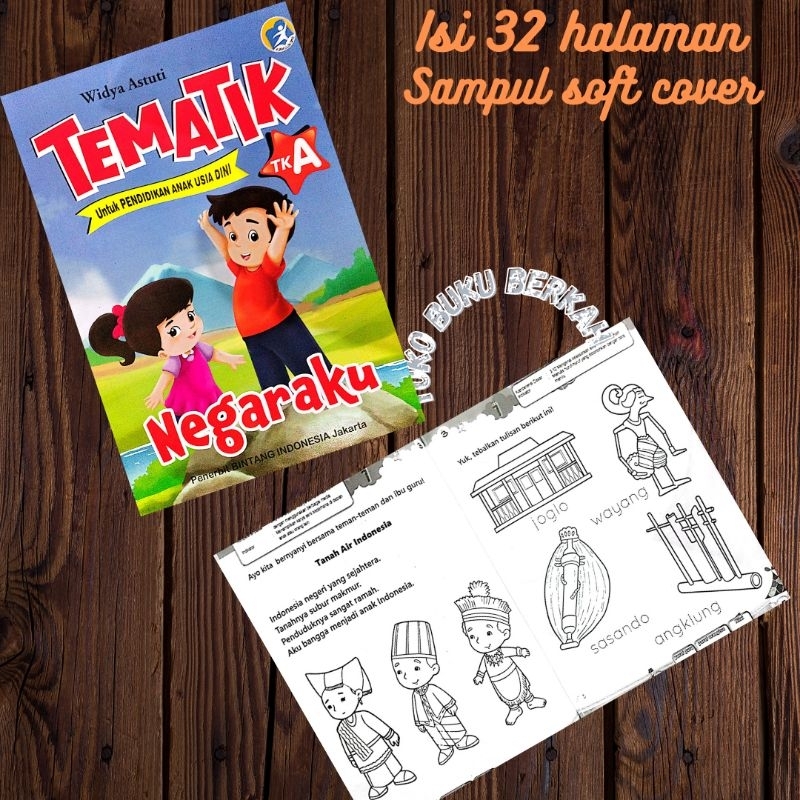 buku tematik tkA untuk pendidikan anak usia dini