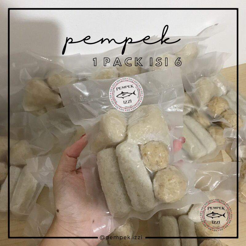

Pempek 1 Pack Isi 6 Mix