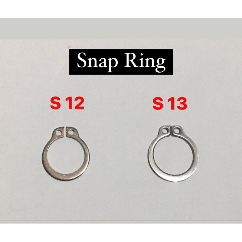 Snap Ring S12 S13 Stainless