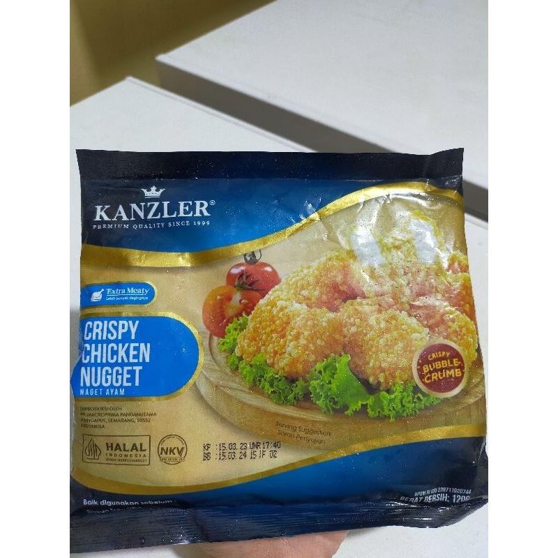 KANZLER CRISPY NUGGET MINI 120GR VIRAL BANGET