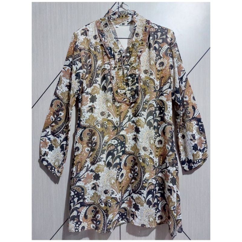 Tunik Atasan Muslim Wanita | Tunik Bordir | Tunik Kondangan | Tunik Preloved | Tunik arisan | Baju m