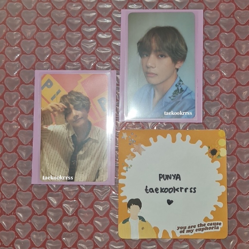 bts her taehyung photocard