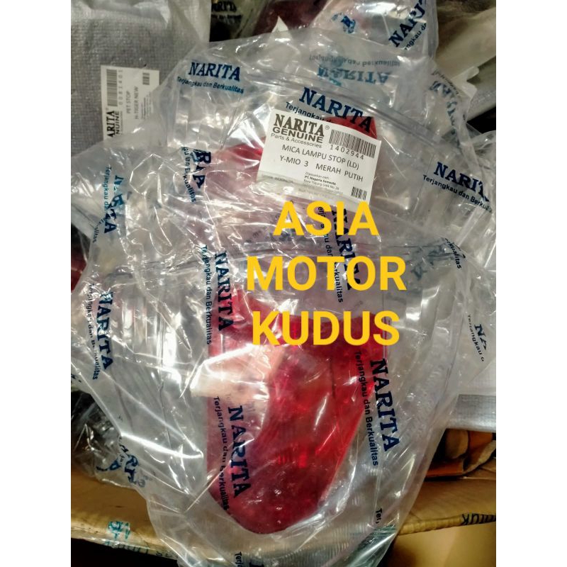 Mica mika kaca stop mika kaca lampu stop cover stoplamp stop lampu belakang Mio M3