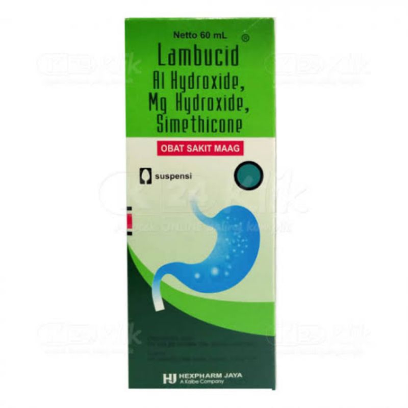 Lambucid Syrup 60 ml | Obat Maag