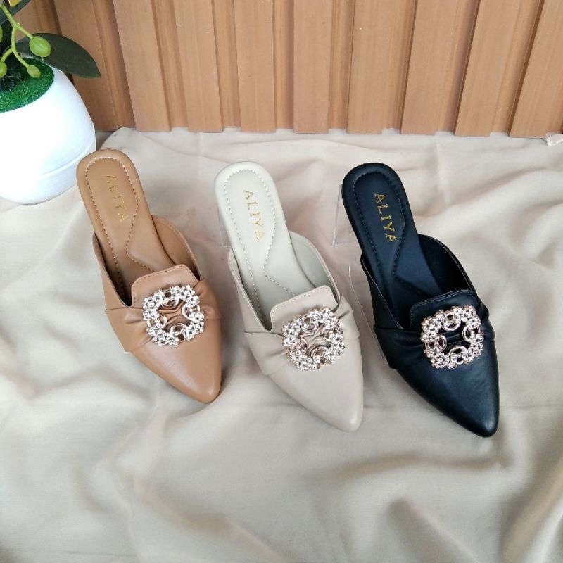 Aliyashoes Flat Mules Hayla