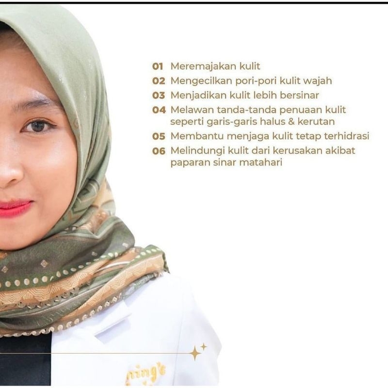 Deluxe Serum Benings Clinic Serum Anti Aging Bening's By Dr.Oky Pratama Bening