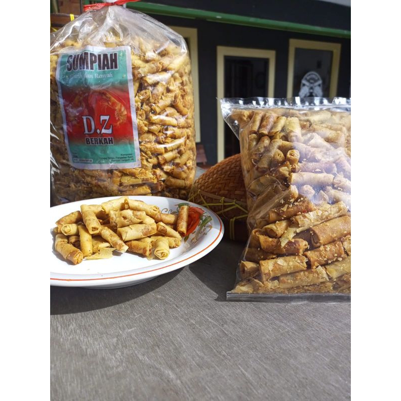 

KERUPUK SUMPIA UDANG RENYAH 500 GR
