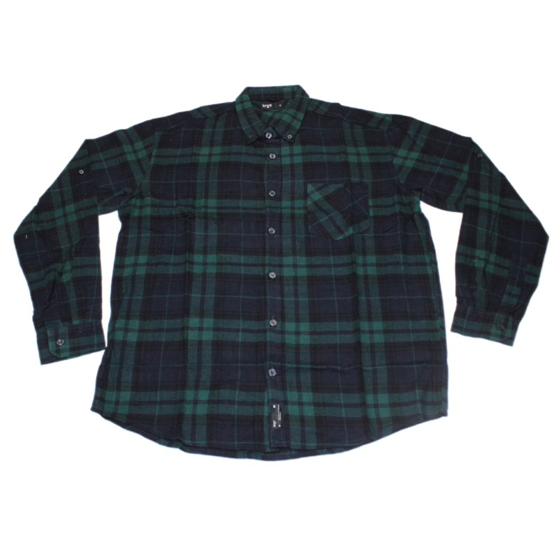 Krgr-Kemeja Panjang Flanel  Pria Kotak-kotak distro Lengan Panjang Original Distro ( Bite )