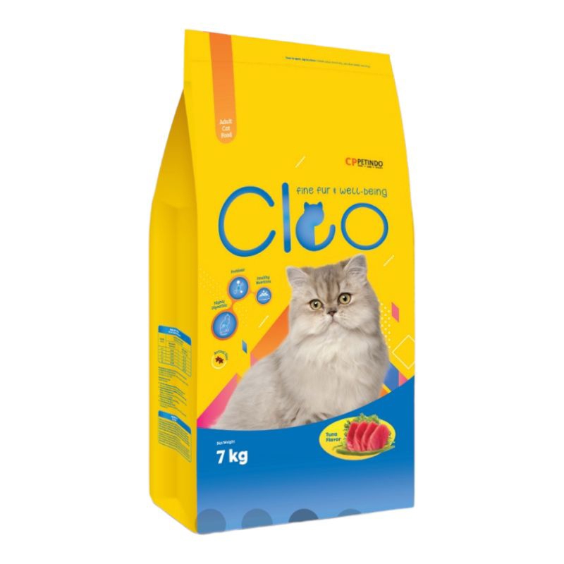 Ekpedisi Only makanan kucing cleo tuna 7 kg