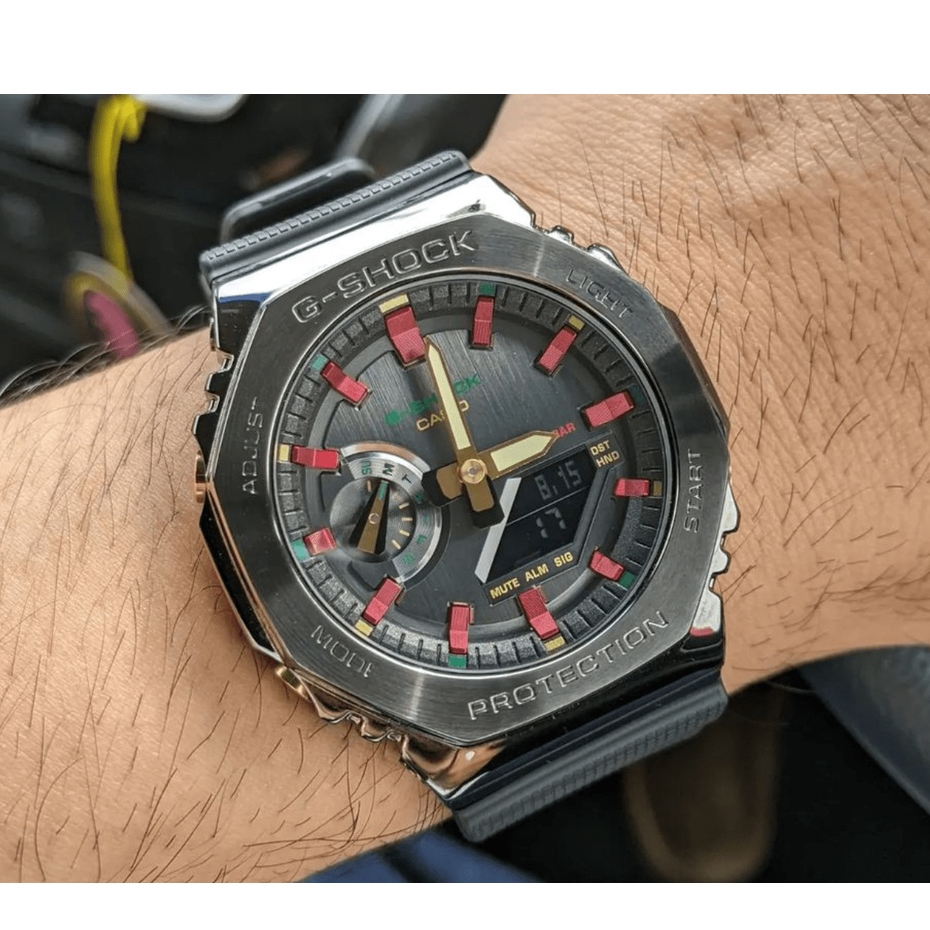 Jam Tangan Casio GShock Pria Wanita G-Shock PRECIOUS HEART SELECTION GM-2100CH-1A