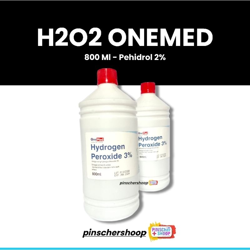 Pehidrol H2O2 Onemed 800 Ml Pembersih Luka / Botol